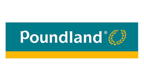 Poundland logo — Range Shop Fronts client