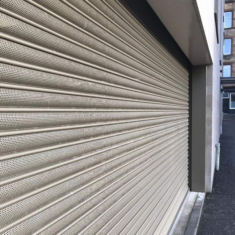 Roller shutter installation by Range Shop Fronts